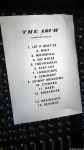 Setlist The Arch