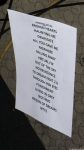 Setlist The Last Cry