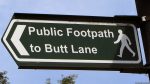 Zur \'Butt Lane\'...