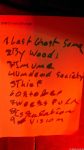 Setlist Ghosts of Dawn