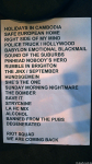 Setlist Helsinki Blockheads