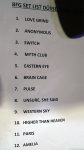 Setlist BFG