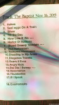 Setlist Frank the Baptist