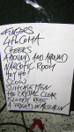Setlist Bloody Dead And Sexy