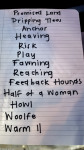 Setlist Lucy Kruger & The Lost Boys