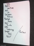 Setlist World/Inferno Friendship Society
