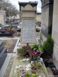 Friedhof Montparnasse: Grab von Charles Baudelaire