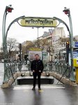 Cyberpagan an der Métrostation Père Lachaise