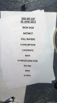 Setlist Siiiii