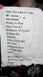 Setlist The Psychedelic Furs