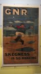 Altes Werbeplakat im National Railway Museum