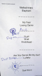 Setlist Parting Gyfts