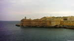 Valletta, der Marsamxett Harbour mit Blick auf Sliema