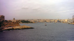 Valletta, der Marsamxett Harbour mit Blick auf Sliema
