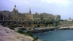 Valletta, der Marsamxett Harbour mit Blick auf Sliema