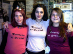 Sarah, Mary & Doro backstage