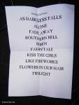 Setlist Solemn Novena