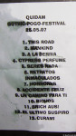Setlist Quídam