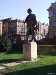 Dvorak-Statue am Rudolfinum