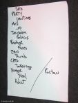 Setlist World/Inferno Friendship Society