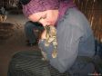 MissPlaced mit Beduinenkatze