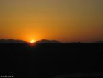 Sonnenuntergang in der Wüste