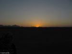 Sonnenuntergang in der Wüste