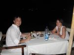 Abendessen zur \"White Night\"