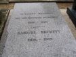 Friedhof Montparnasse: Grab von Samuel Beckett