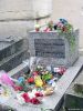 Friedhof Père Lachaise: Grab von Jim Morrison