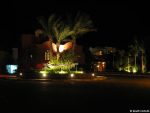 Hotel bei Nacht