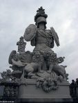 Trophäenstück an der Gloriette