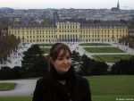 MissPlaced vor dem Schloss Schönbrunn