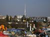 Blick vom Riesenrad zum Messeturm