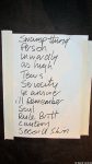 Setlist Chameleons Vox