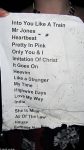 Setlist The Psychedelic Furs