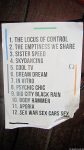 Setlist Ulterior
