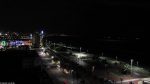 Blick aus dem Hotelzimmer bei Nacht