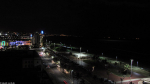 Blick aus dem Hotelzimmer bei Nacht