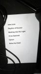 Setlist Scorpion Stare