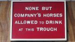 Nettes Schild...