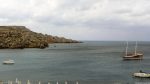 Blick vom Balkon
