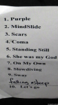 Setlist MindSlide