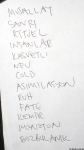 Setlist She Past Away