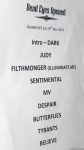 Setlist Dead Eyes Opened