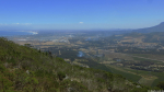 Blick vom Sir Lowry\'s Pass auf Somerset-West