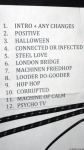 Setlist The Last Days of Jesus