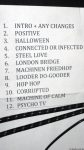 Setlist The Last Days of Jesus