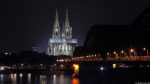 Köln bei Nacht auf der Rückfahrt