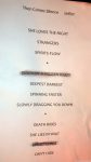 Setlist Then Comes Silence